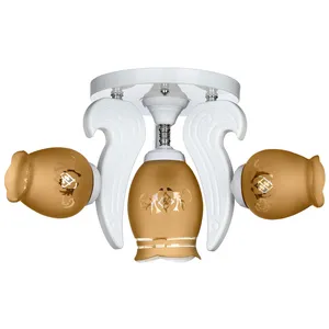 لوستر سقفی چشمه نور 4 شعله کد G532/4-WT