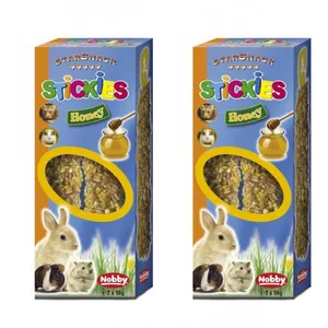 غذای تشویقی جوندگان نوبی مدل Stickies Honey بسته 4 عددی