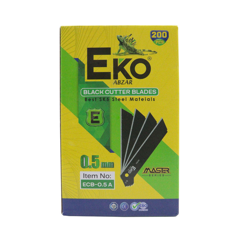 تیغ کاتر اکو مدل YP-0.5MM-200PCS بسته 200 عددی تیغ کاتر اکو مدل YP-0.5MM-200PCS بسته 200 عددی