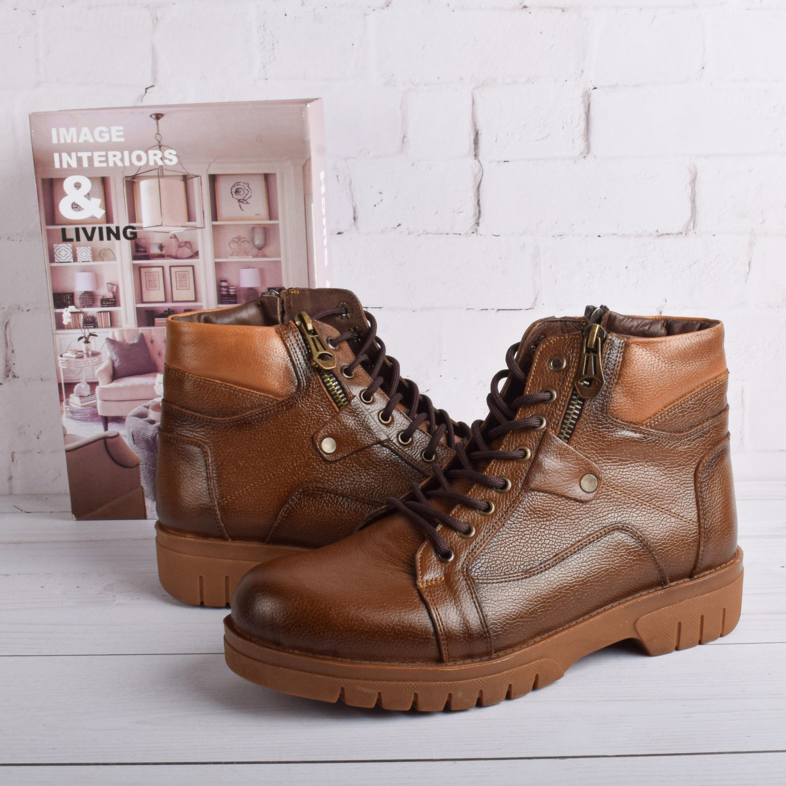 نیم بوت مردانه مدل بلنزا کد BR.1224 -  - 15