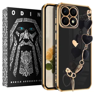 Velvet Heart Odin cover suitable for Honor X8A mobile phone with pendant