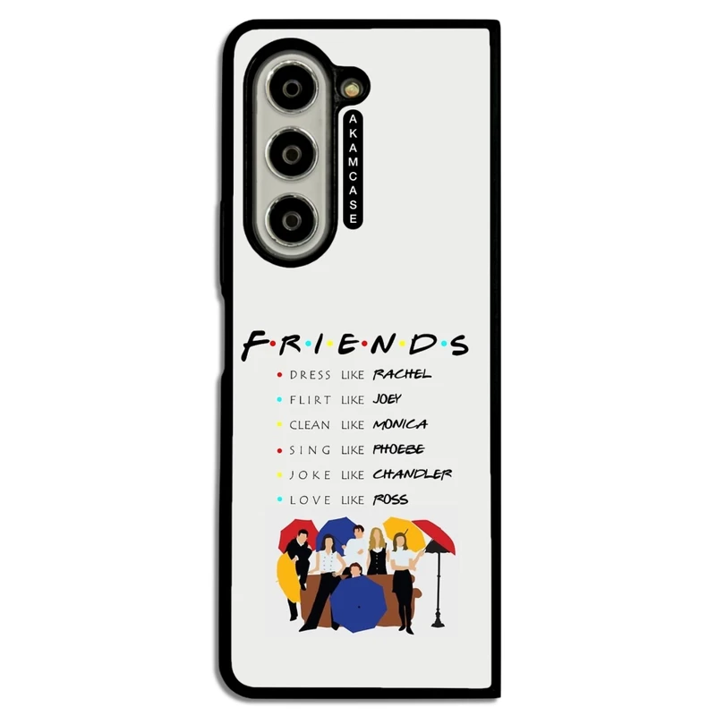 کاور آکام مدل AMCWSGZFOLD5-FRIENDS7 مناسب برای گوشی موبایل سامسونگ Galaxy Z Fold 5
