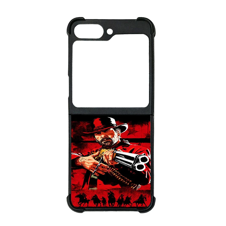 کاور قاب گارد هوم طرح رد دد ردمپشن مناسب برای گوشی موبایل سامسونگ galaxy z flip 6