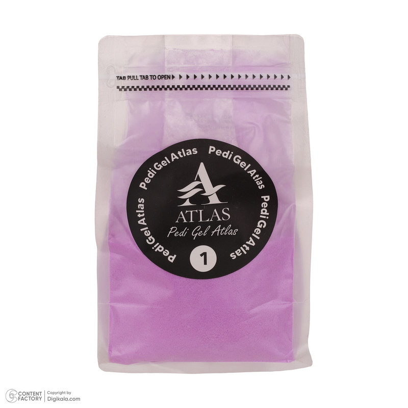 پدی‌ ژل اطلس مدل Pedi-01 وزن 1000 گرم به همراه رقیق‌کننده پدی ژل