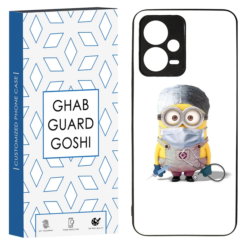 کاور قاب گارد گوشی طرح مینیون کد TPU-134 مناسب برای گوشی موبایل شیائومی Redmi Note 12 5G / Poco X5 5G
