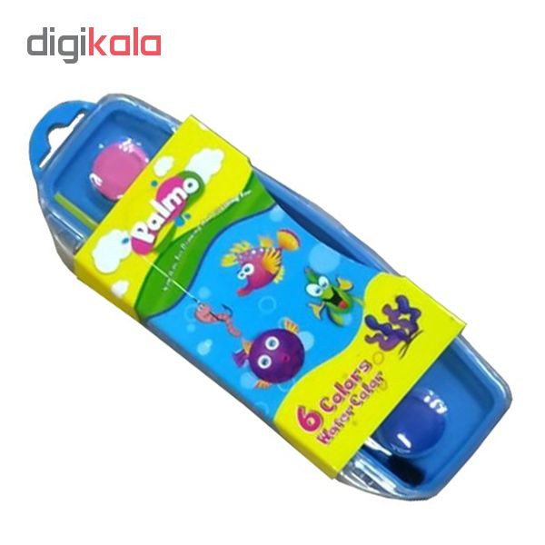 آبرنگ 6 رنگ پالمو کد 5201 Z