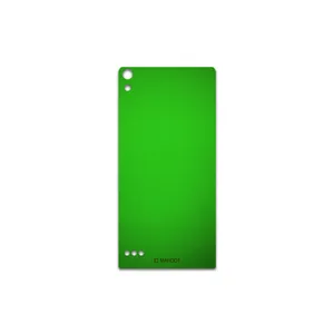 MAHOOT Metallic-Green Cover Sticker for Huawei Ascend P6