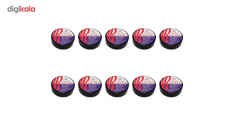 چسب برق ایران چسب بسته 10 عددی