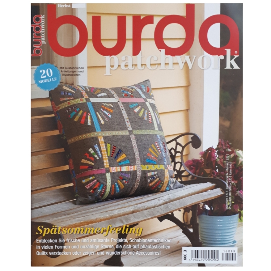 مجله burda patchwork مي 2016