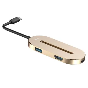 هاب USB-C باسئوس مدل O Hub