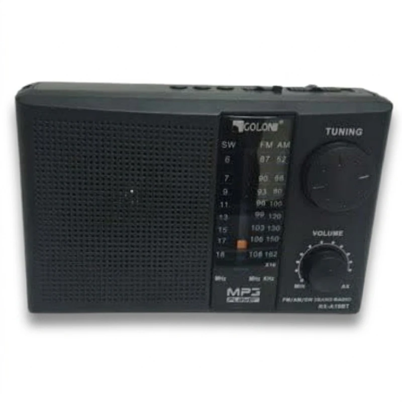 رادیو اسپیکر FM، AM، SW گولون مدل RX-A18BT دارای پورت USB