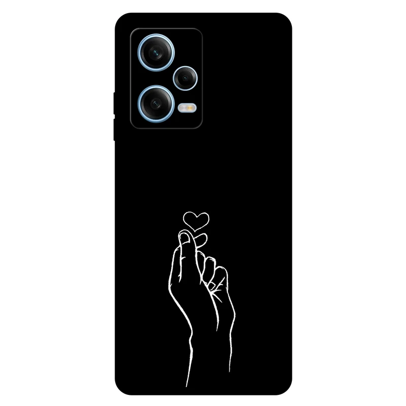 کاور مگافون طرح قلب مدل 7769 مناسب برای گوشی موبایل شیائومی Redmi Note 12 Pro 5G