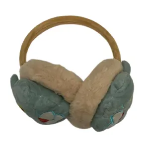 گوش گیر زمستانی بچگانه مدل پلنگ صورتی کد 1027