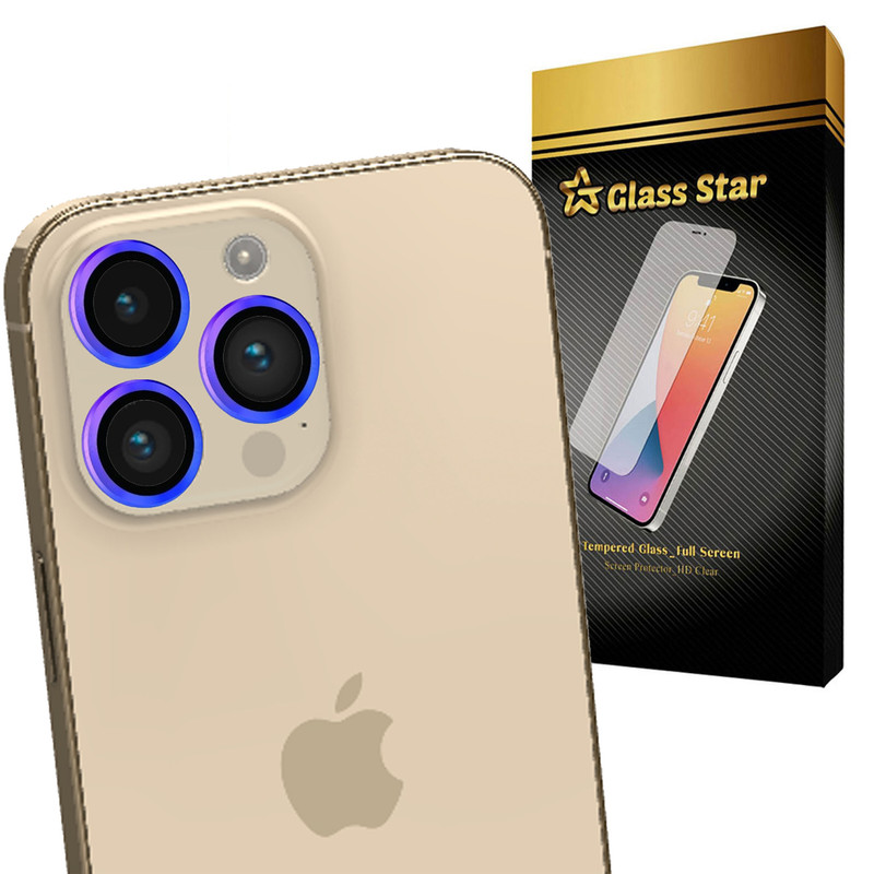 محافظ لنز دوربین گلس استار مدل RINGIS مناسب برای گوشی موبایل اپل iPhone 14 Pro