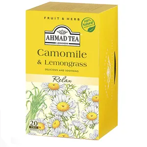 بسته دمنوش احمد مدل Camomile And Lemongrass