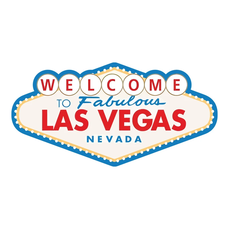 برچسب لپ تاپ پویا مارکت طرح لاس وگاس کد 2991