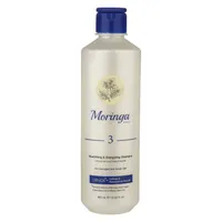 شامپو مو مورینگا امو مدل 03 مناسب برای موهای آسیب دیده، نازک و شکننده حجم 400 میلی لیتر