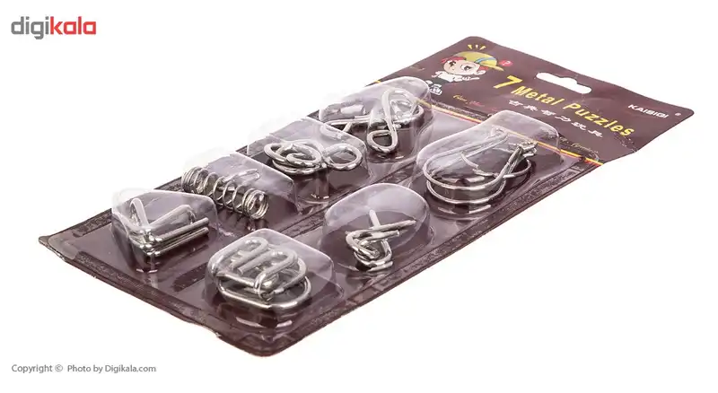 پازل فلزی 7 عددی