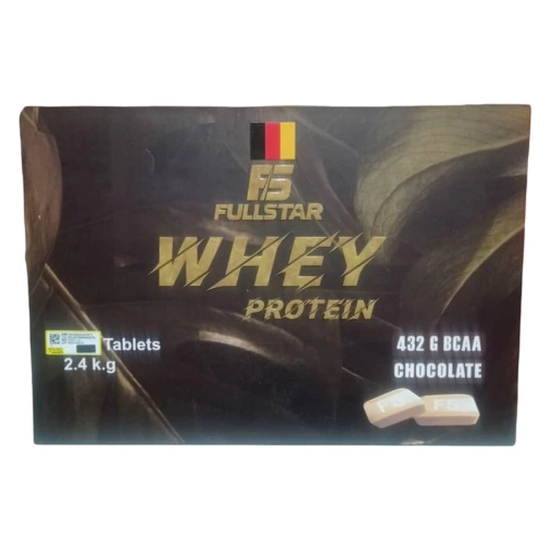 مکمل قرص پروتئین وی فول استار بسته 80 عددی