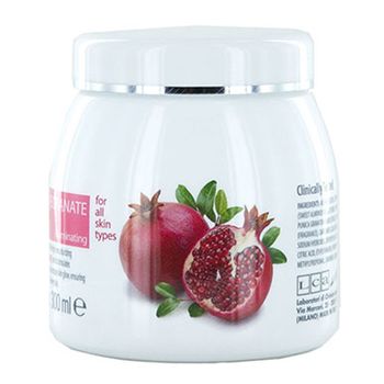 کرم صورت آبرسان و شفاف کننده کلیون مدل Pomegranate Juice Face Cream حجم 300میلی لیتر
