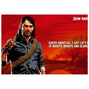 پوستر مدل رد دد ریدمپشن Red Dead Redemption کد 2060