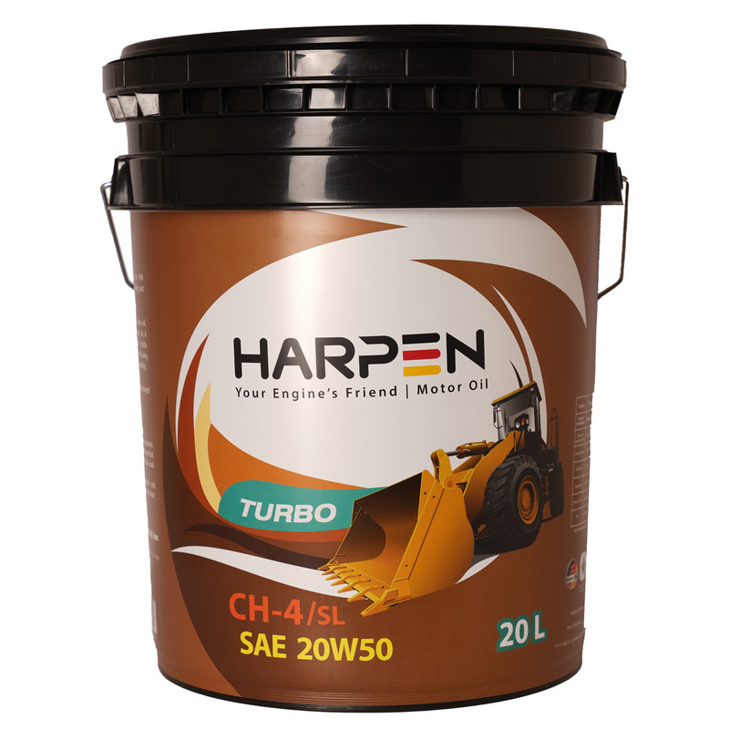 روغن موتور هارپن مدل Turbo CH-4 20W50 حجم 20 لیتر