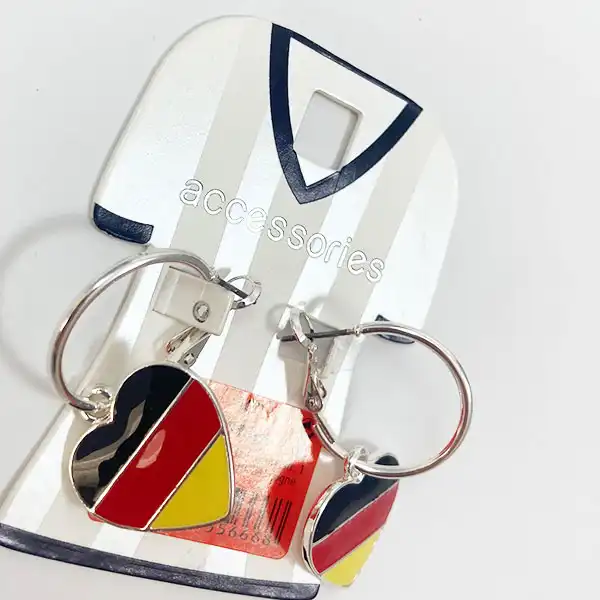 گوشواره زنانه اکسسورایز مدل قلبی