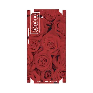 MAHOOT Red-Flower-FullSkin Cover Sticker for Samsung Galaxy S22 Plus 5G
