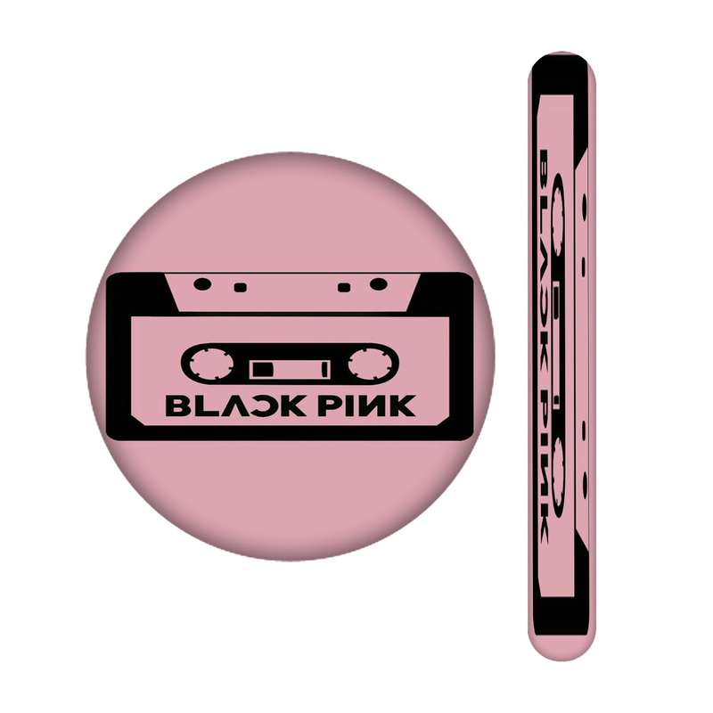 سوهان ناخن مندیکس مدل BLACK  PINK کد 2354 به همراه آینه جیبی