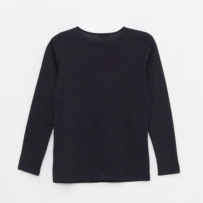 بلوز آستین بلند زنانه ال سی وایکیکی مدل سوپرا پنبه پلاس