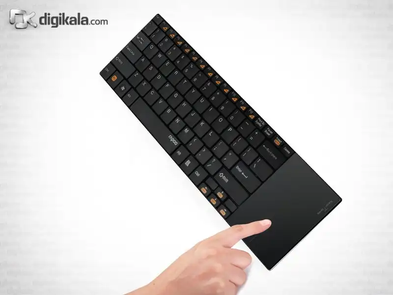 کیبورد بی‌سیم با تاچ‌پد لمسی رپو مدل E9180P