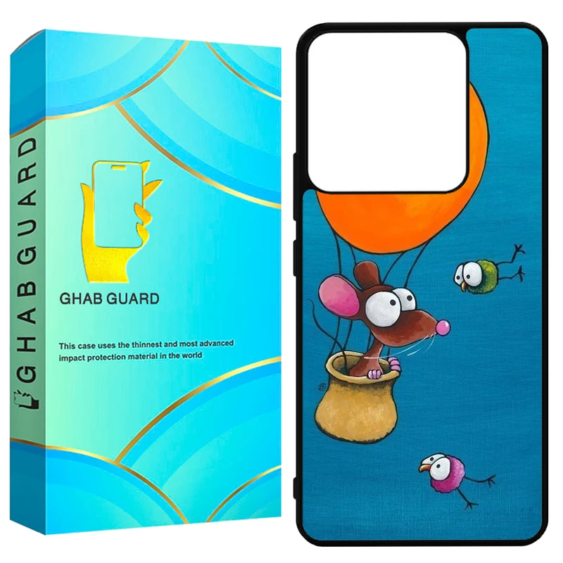 کاور قاب گارد طرح موش مدل G14S مناسب برای گوشی موبایل شیائومی Redmi Note 14S 4G