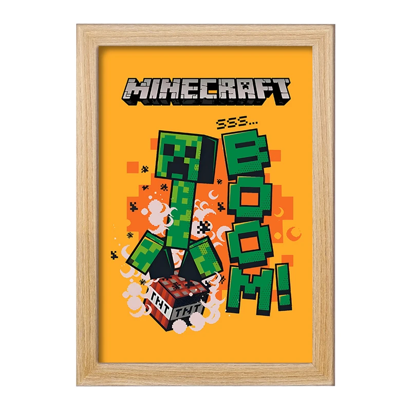 تابلو خندالو مدل ماینکرافت (Minecraft) کد F8971