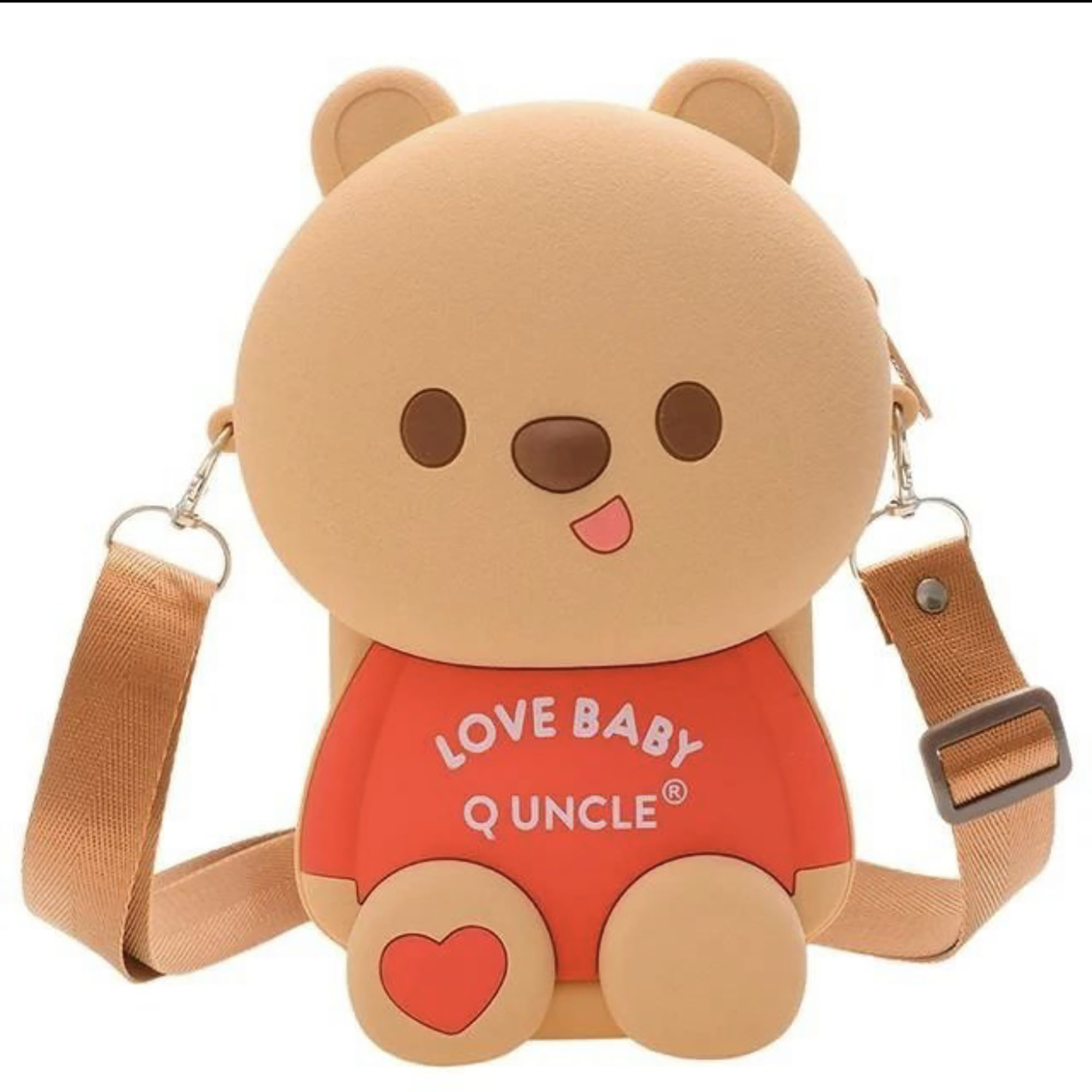 کیف دوشی بچگانه مدل فانتزی طرح خرس بامزه کد BEAR 4