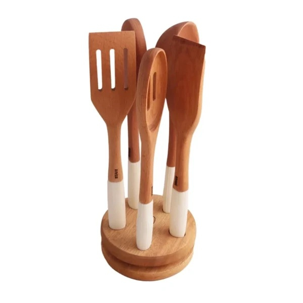 سرویس کفگیر و ملاقه 6 پارچه مدل ریور کد RM149