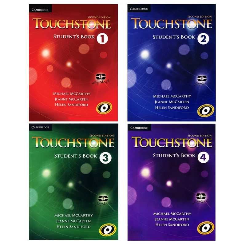 کتاب Touchstone 2nd اثر جمعی از نویسندگان انتشارات سپاهان 4 جلدی