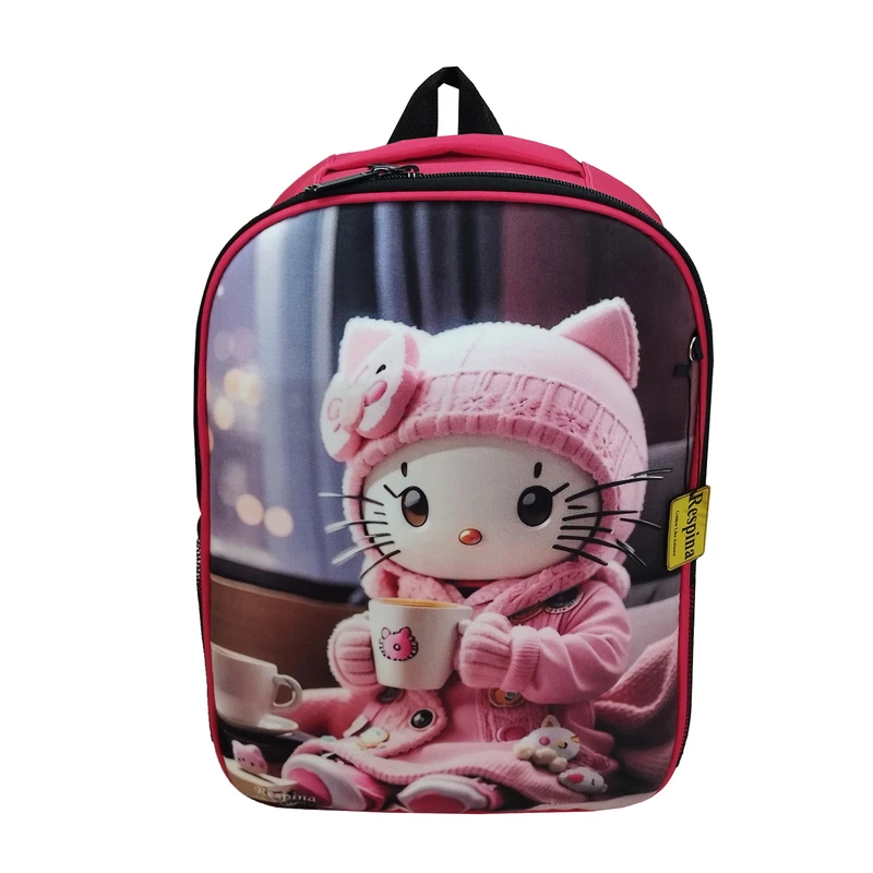 عکس شماره 8 : کوله پشتی مدل کیتی به همراه جامدادی