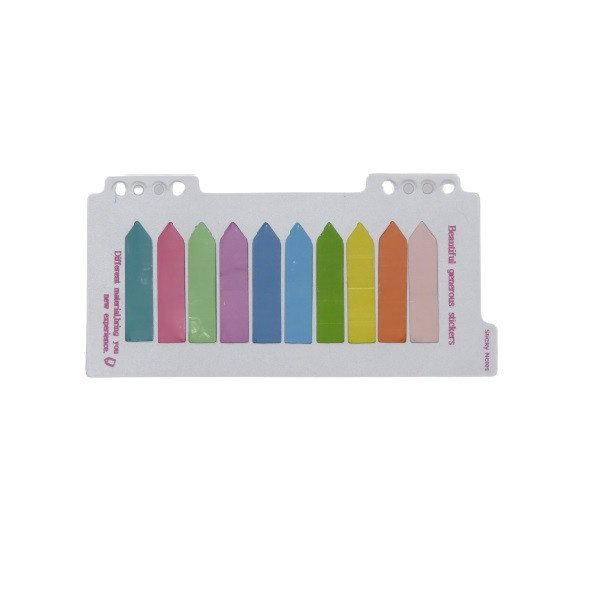 کاغذ یادداشت چسب دار طرح فلش بسته 10 عددی