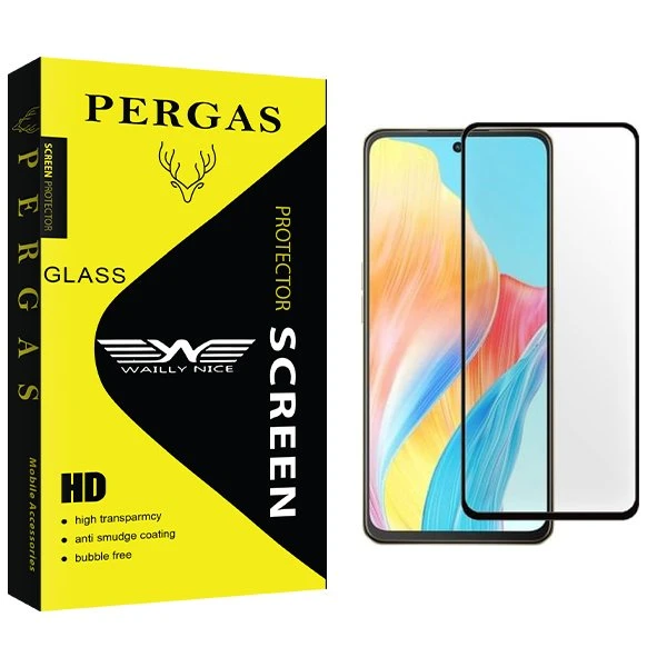محافظ صفحه نمایش شیشه ای وایلی نایس مدل Pergas مناسب برای گوشی موبایل اوپو F23