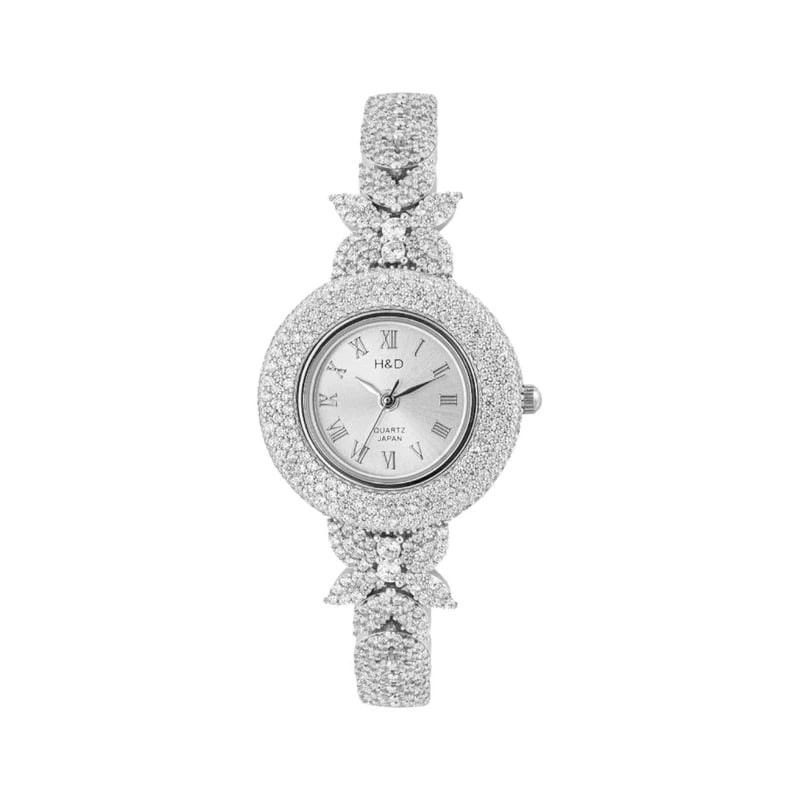 ساعت مچی عقربه ای نقره زنانه مدل MRJ7856 ساعت مچی عقربه ای نقره زنانه مدل MRJ7856