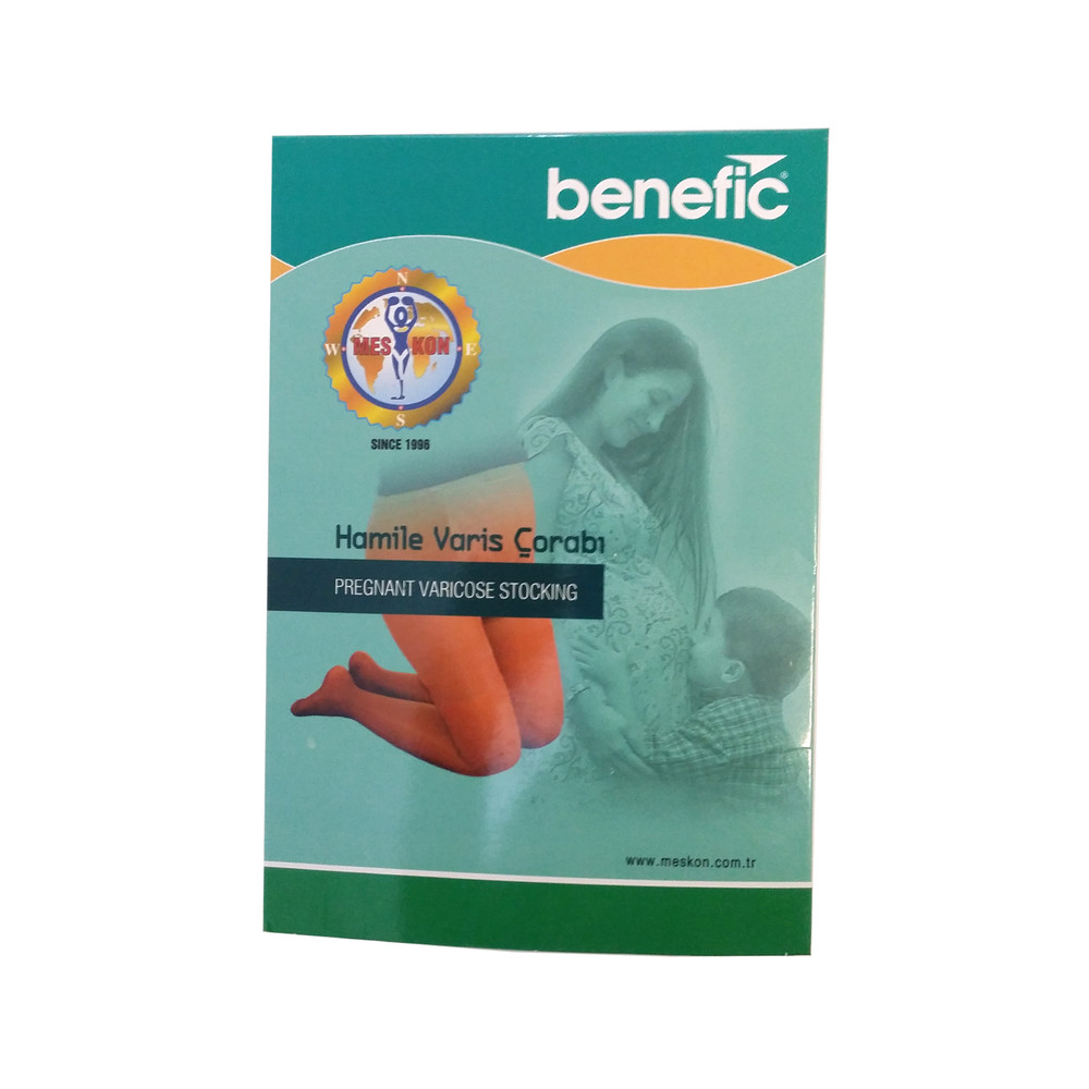 جوراب واریس بارداری مسکون مدل benefic کد 01555