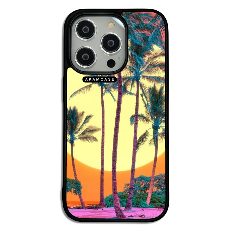 کاور آکام مدل AMC-WA14PRO-LEAVES-24 مناسب برای گوشی موبایل اپل iPhone 14 Pro