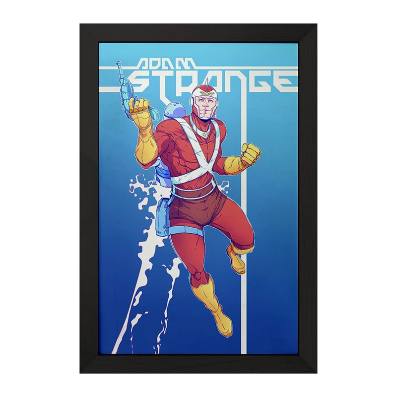 تابلو خندالو مدل Adam Strange کد F223