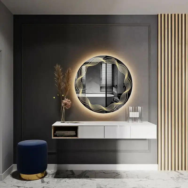 آینه سرویس بهداشتی تارادکور مدل بکلایت کد sl138