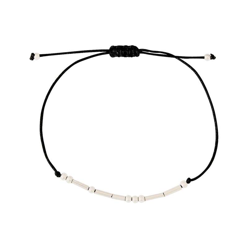 دستبند نقره مدل الفبای مورس طرح PEACE دستبند نقره مدل الفبای مورس طرح PEACE