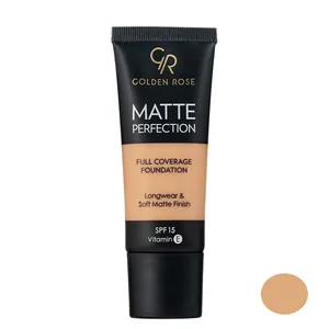 کرم پودر گلدن رز مدل   Matte Perfection شماره c6 حجم 35 میلی لیتر