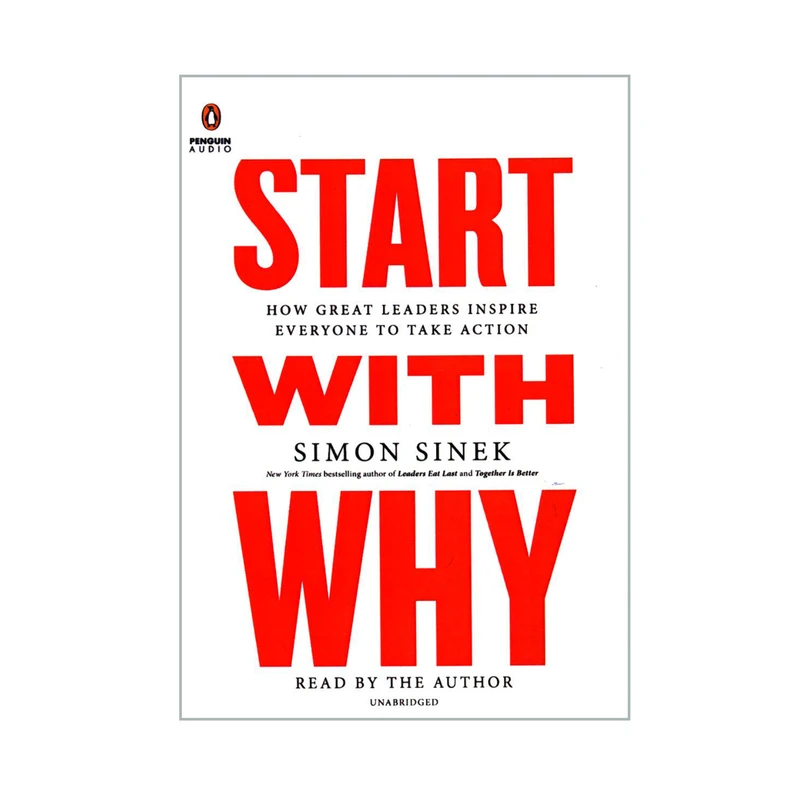 کتاب START WITH WHY اثر SIMON SINEK انتشارات PENGUIN 