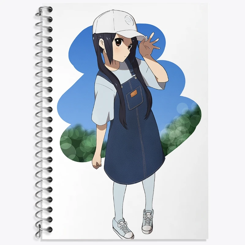 دفتر زبان 50 برگ خندالو مدل سه خط طرح آزوسا انیمه كي اون کد 34152