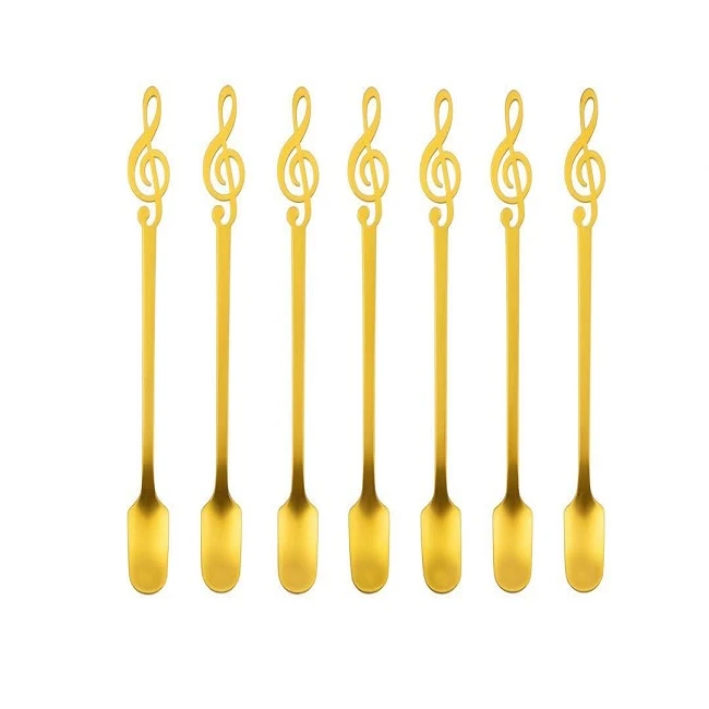 قاشق چای خوری طرح بیل مجموعه 6 عددی