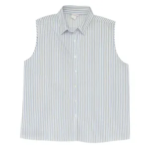 شومیز بدون آستین یقه برگردان زنانه کد 0309